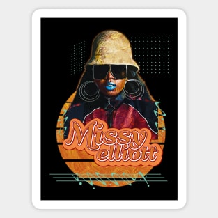 Missy elliott \\ Retro Art Magnet